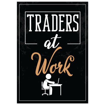 Day Trader Canvas Poster for Motivation Your Bold Essence