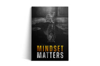 Mindset Matters Wall Art in modern home office