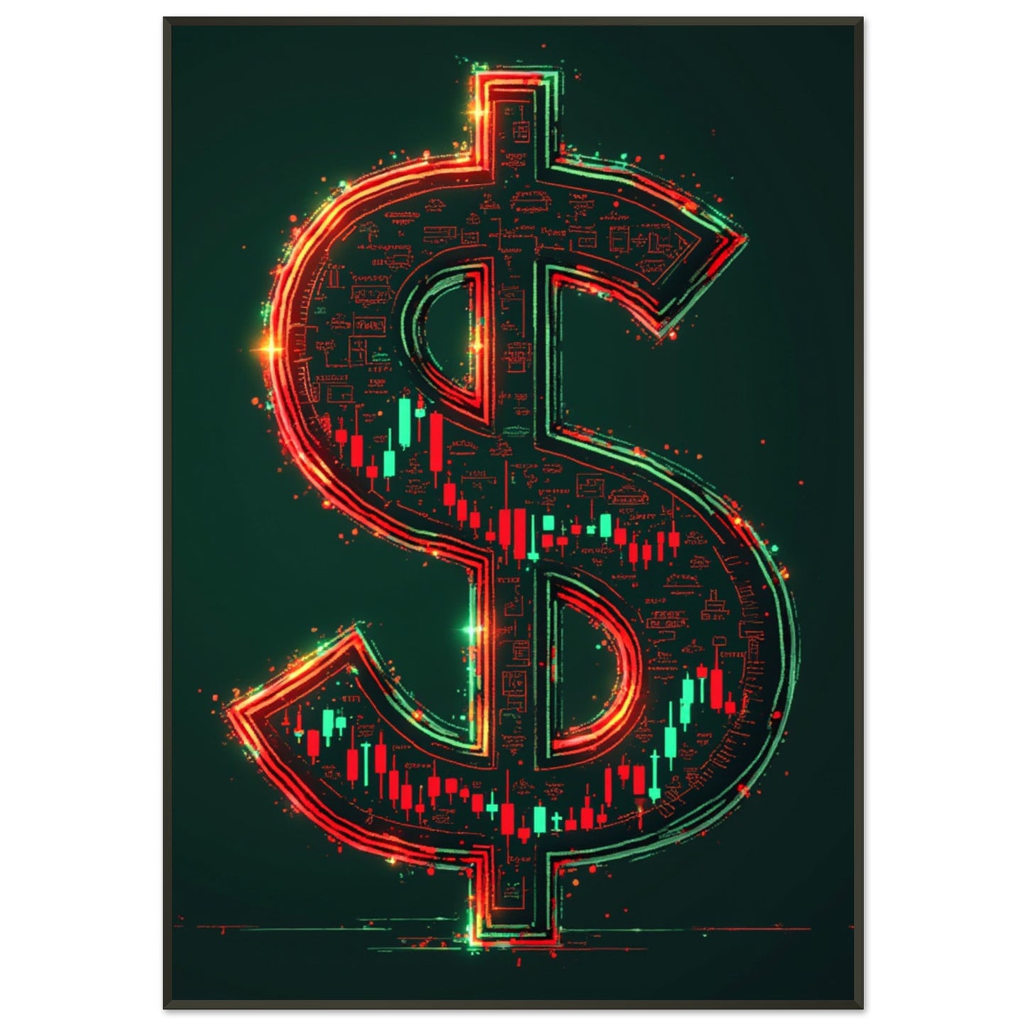 "Money Moves" Wall Art| YourBoldEssence