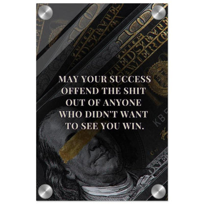 Offend Them with Success (Explicit) Wall Art | YourBoldEssence