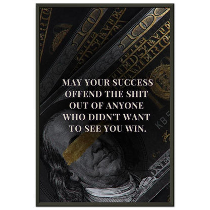 Offend Them with Success (Explicit) Wall Art | YourBoldEssence