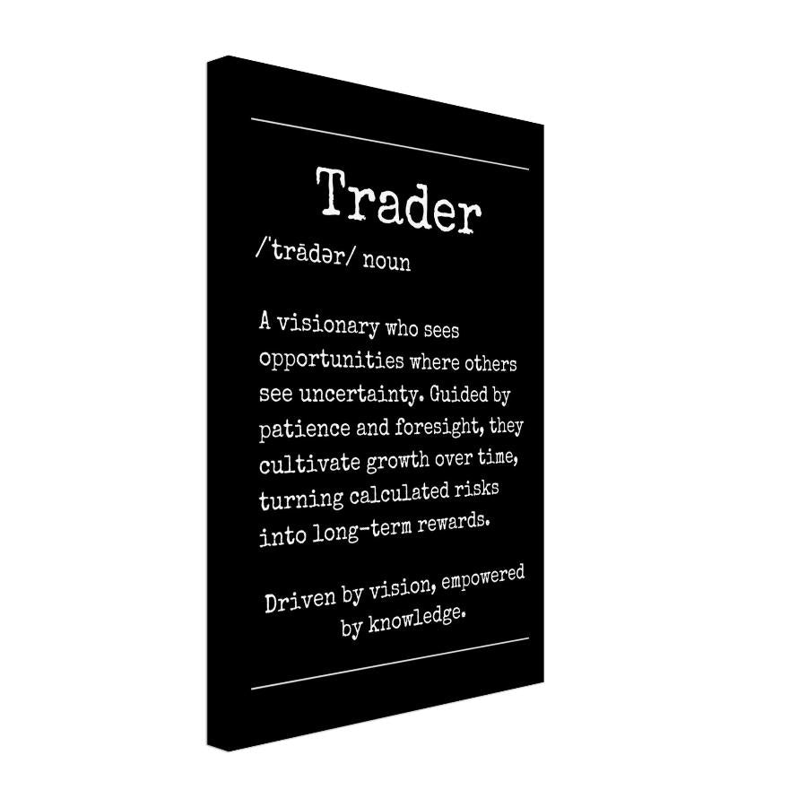 "Trader" Wall Art | YourBoldEssence