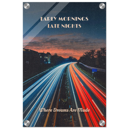 Where Dreams Are Made - Your Bold Essence | Motivational and Inspirational Canvas Wall Art Poster