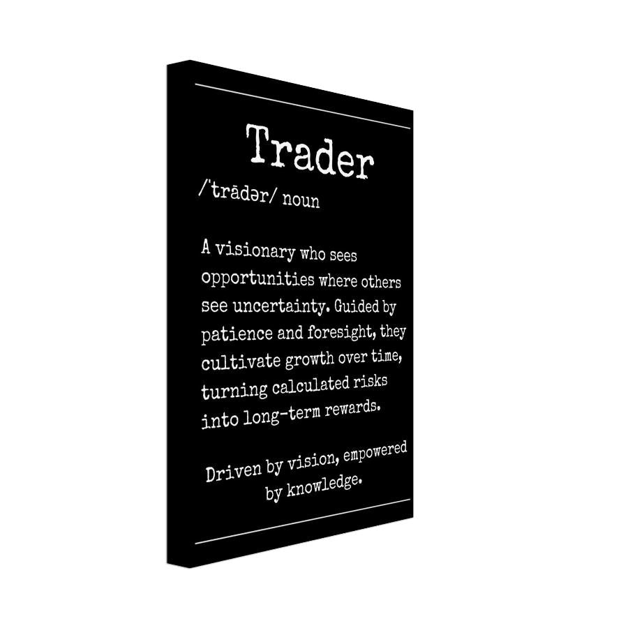 "Trader" Wall Art | YourBoldEssence