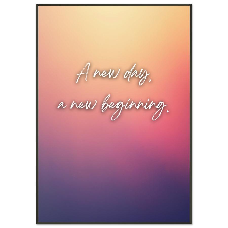 "A New Day" Wall Art | YourBoldEssence