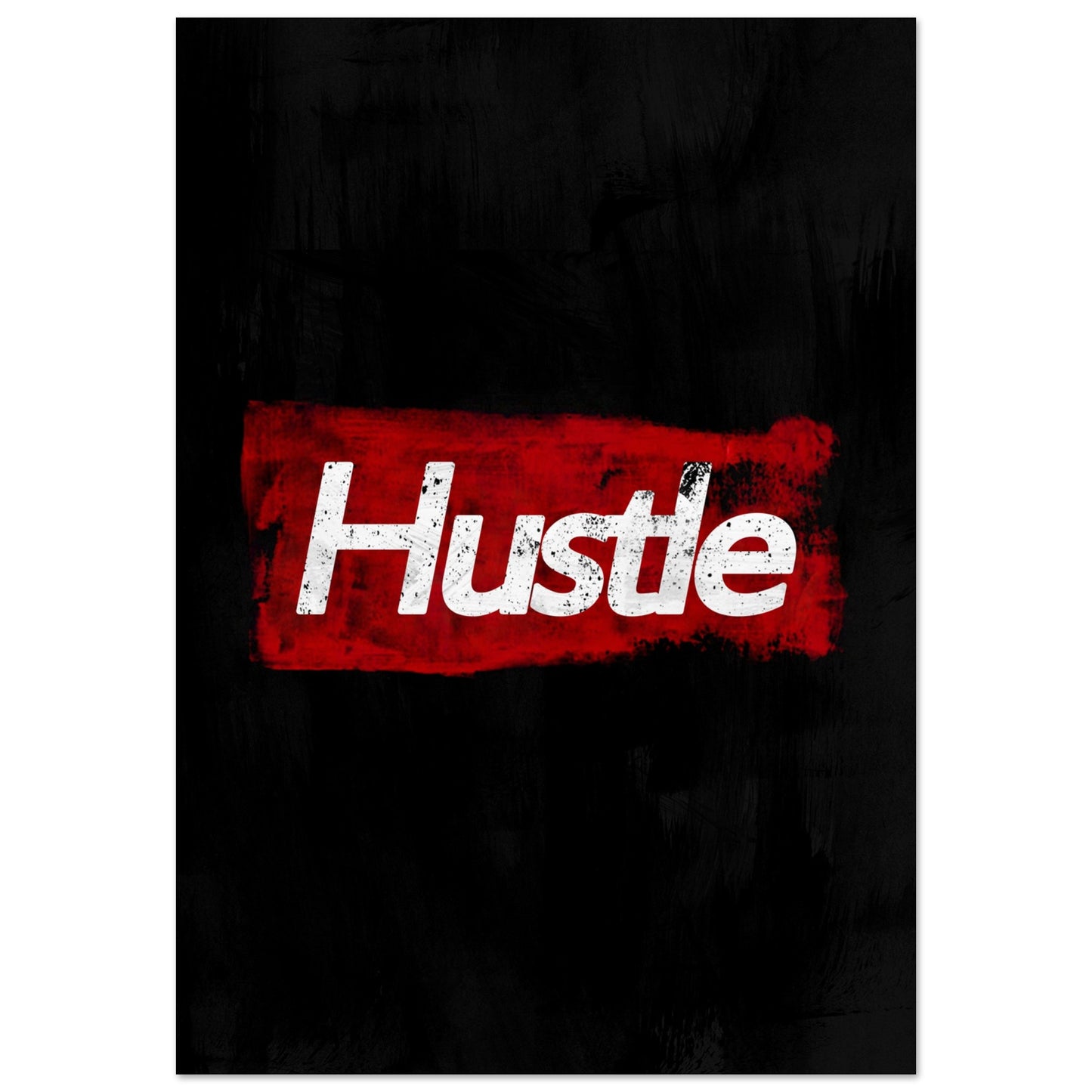 Hustle Motivation Wall Art Canvas Poster Your Bold Essence