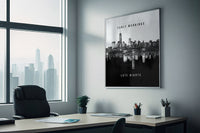 Early Mornings, Late Nights - Your Bold Essence | Motivational and Inspirational Canvas Wall Art Poster