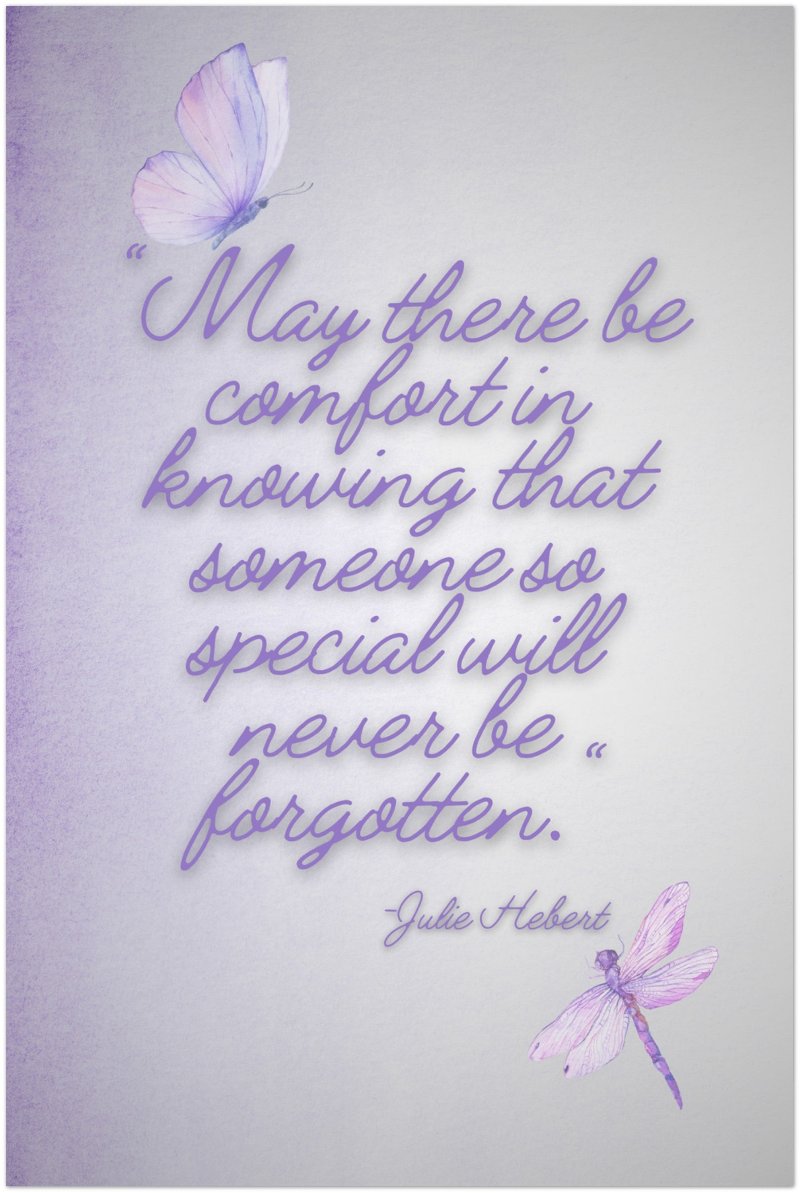 "Never Forgotten" Wall Decor | YourBoldEssence