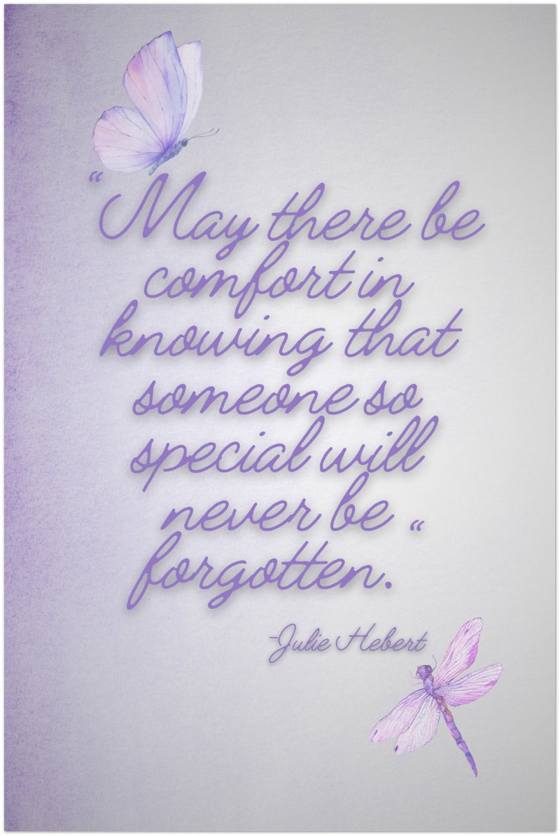 "Never Forgotten" Wall Decor | YourBoldEssence