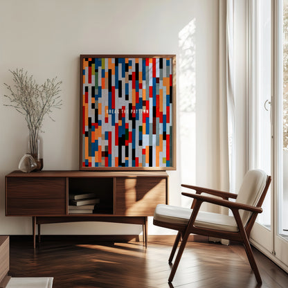 Break the Pattern - Your Bold Essence | Motivational and Inspirational Canvas Wall Art Poster