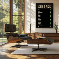 Success Switch - Your Bold Essence | Motivational and Inspirational Canvas Wall Art Poster